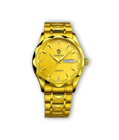 Binbond Premium Gold Watch – Shiny & Stylish